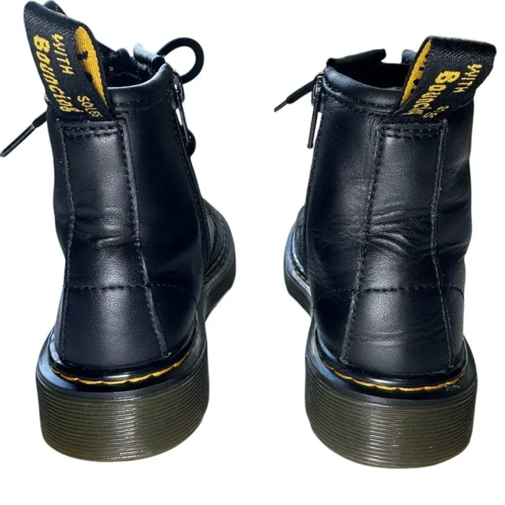 Dr. Martens 1460 8 Eye Boots Black Unisex Kids Size 12